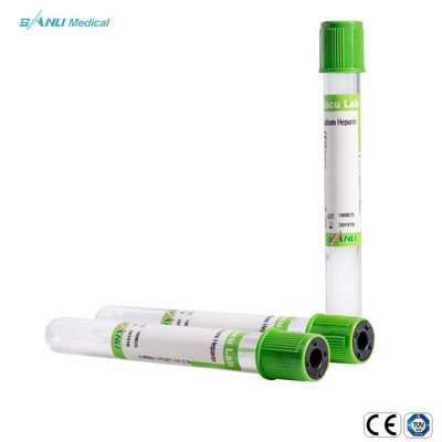 Lithium heparin / natri heparin chứa phụ gia loại ống lấy máu chân không