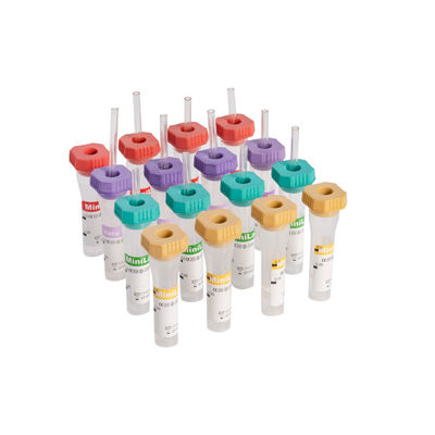 Ống lấy máu siêu nhỏ bằng nhựa Ống xét nghiệm Edta 10ml