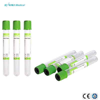 Ống lấy máu chân không Lithium Heparin / Sodium Heparin