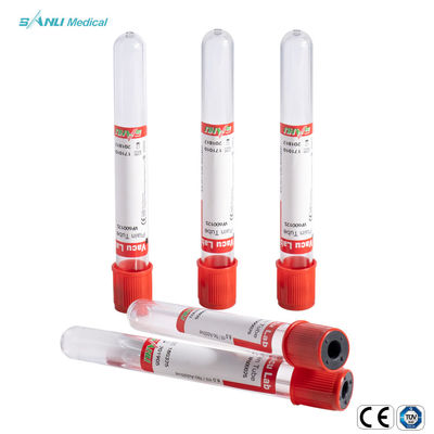 Ống lấy máu dùng một lần Ống màu đỏ