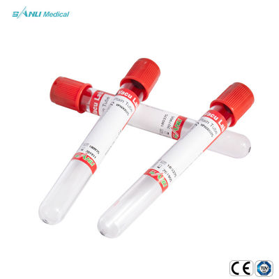 Ống lấy máu dùng một lần Ống màu đỏ