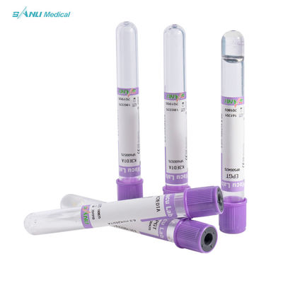 Bộ sưu tập máu dùng một lần Ống EDTA K3 3-5ml được CE phê duyệt