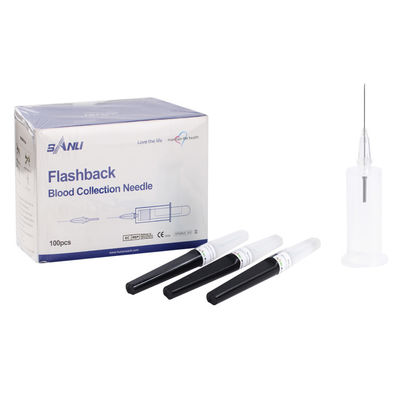 Black Flashback Blood Collection Kim 22 Guage 11/4 '' Thâm nhập dễ dàng hơn