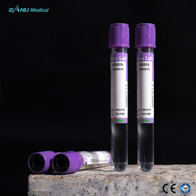 K3 EDTA Ống lấy máu chân không 2ml 3ml 4ml 100 cái Đóng gói khay