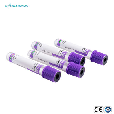 ISO9001 Ống lấy máu chân không K2 EDTA để xác định huyết học