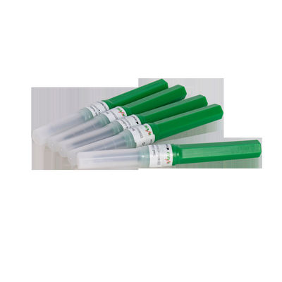 Kim lấy mẫu máu chân không 21G 1 inch Green Ethylene Oxide Tiệt trùng