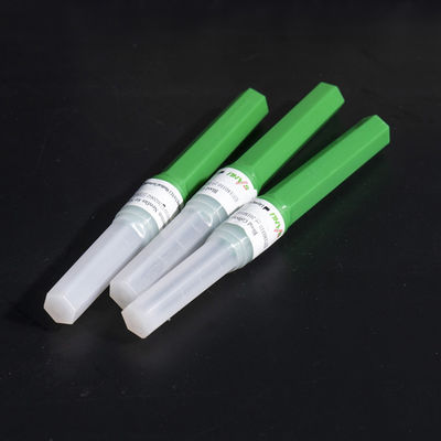 Kim lấy máu 11/4 &quot;Hồi tưởng Chân không Màu xanh lá cây 21G 0.8x31mm