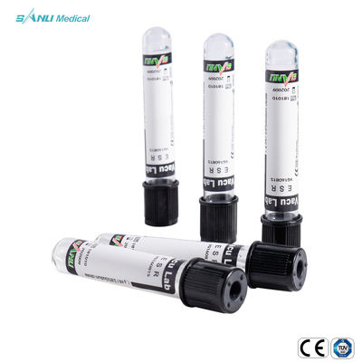 Ống lấy máu chân không 13x75mm ESR với 0,129mol / L Natri Citrate