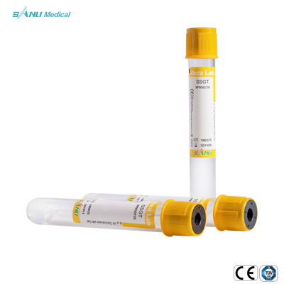 Ống lấy máu bằng nhựa SSGT Gel và ống kích hoạt khe để tách huyết thanh