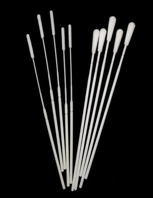 Miếng gạc Vi-rút Họng mũi họng 155mm Tổng chiều dài EO Khử trùng