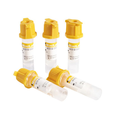 0,5ml Ống lấy máu mao mạch Phụ gia kích hoạt khe với gel