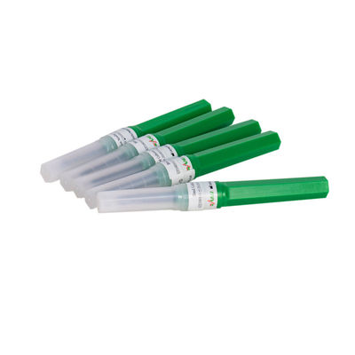 Kim lấy máu đa mẫu vô trùng dùng một lần 22G 1 inch Màu xanh lục