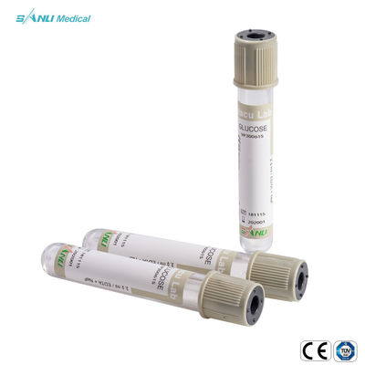 Ống lấy máu thủy tinh y tế Glucose Ống PET dùng một lần với CE đã được phê duyệt