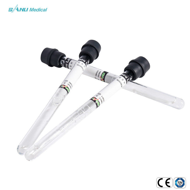 1/6 ESR Ống lấy máu chân không 1,2ml 1,6ml 1,8ml Chứng nhận CE